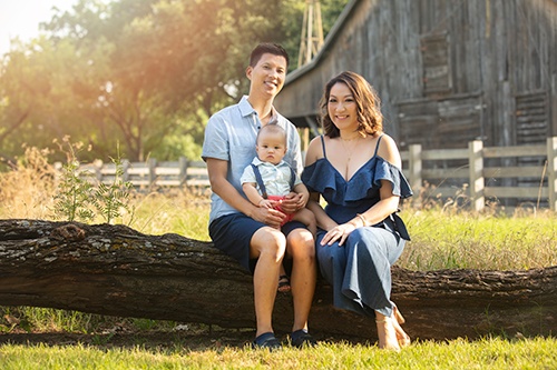 Dr. Nguyen with family
