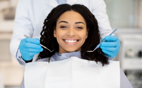 Patient with dental insurance