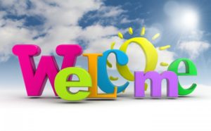 colorful welcome
